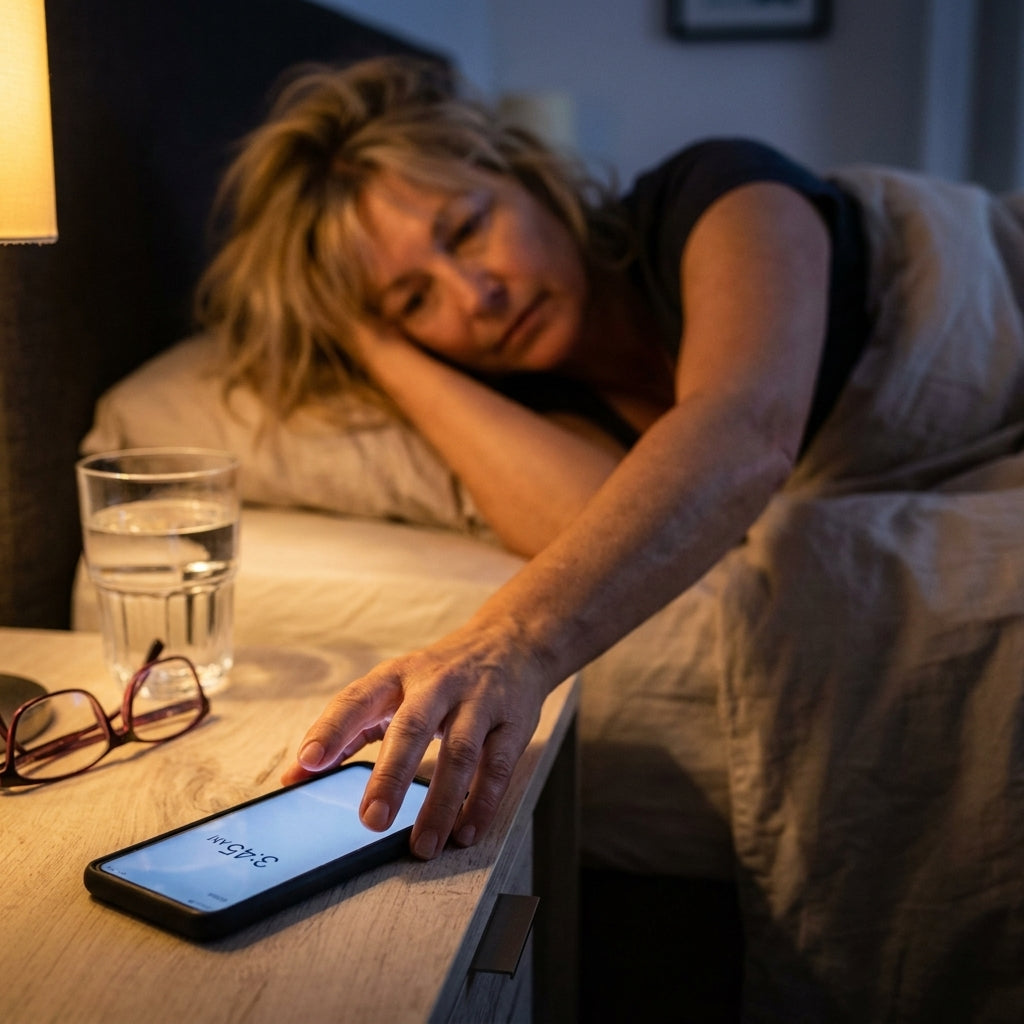 Menopause Insomnia: Why You Wake at 3AM Wired, and What Actually Helps