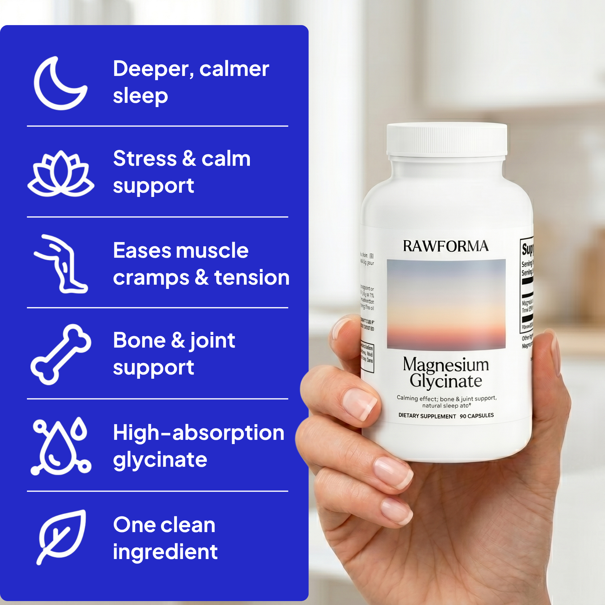 Magnesium Glycinate (275 mg)